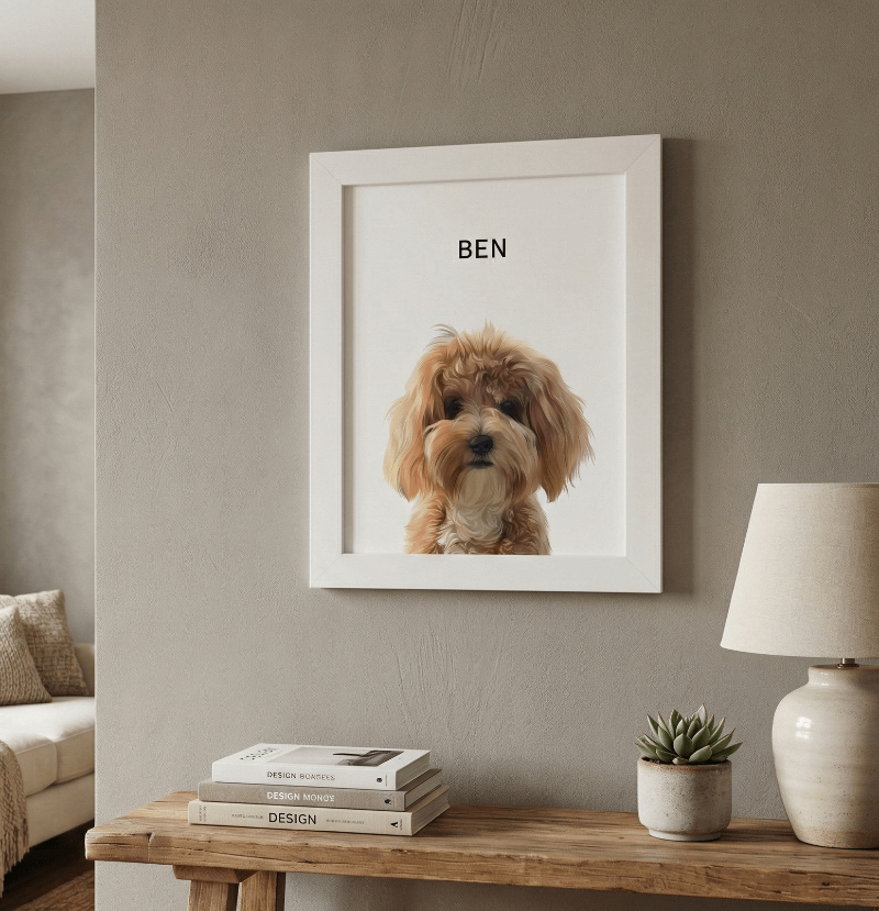 Modern Vector Portrait